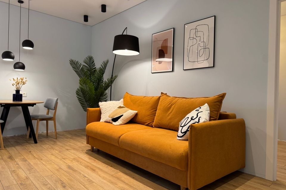 Продаётся 1-комнатная квартира, 46.4 м²