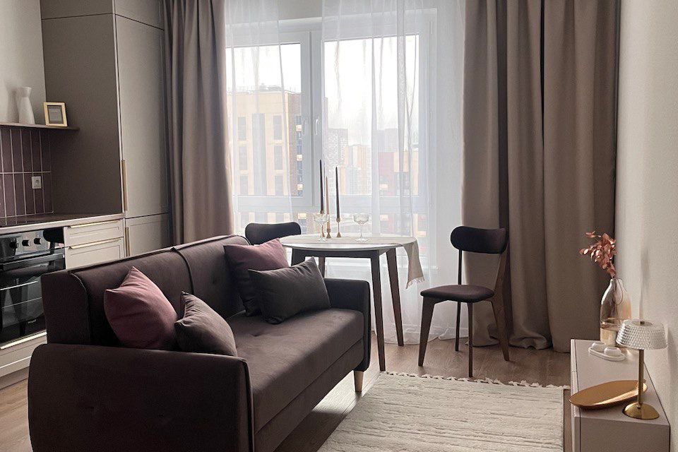 Продаётся 1-комнатная квартира, 39.6 м²