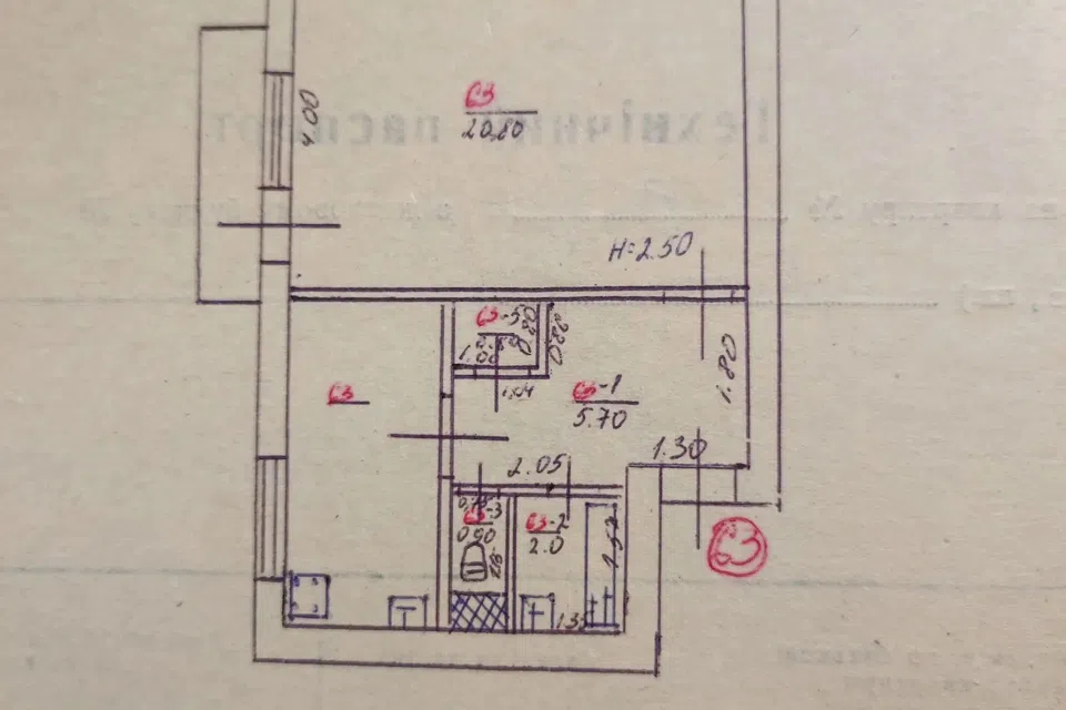 Продаётся 1-комнатная квартира, 37 м²