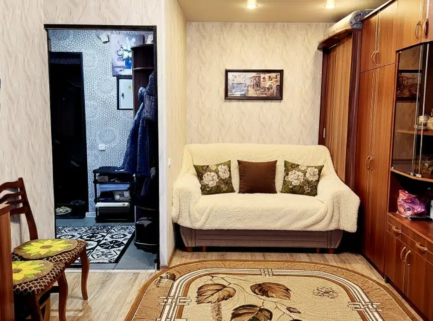 Продаётся 1-комнатная квартира, 46 м²