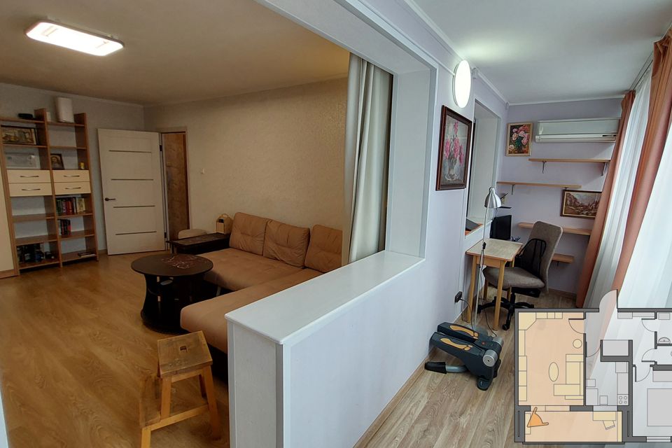 Продаётся 2-комнатная квартира, 48 м²