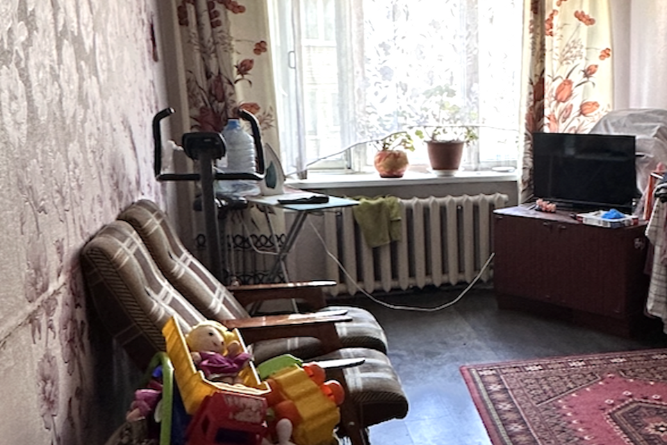 Продаётся 3-комнатная квартира, 59.6 м²