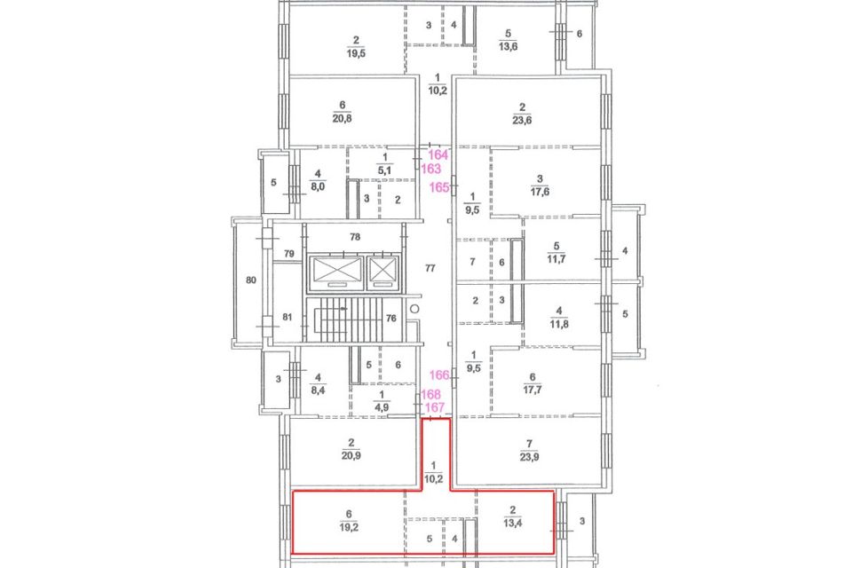Продаётся 1-комнатная квартира, 48 м²