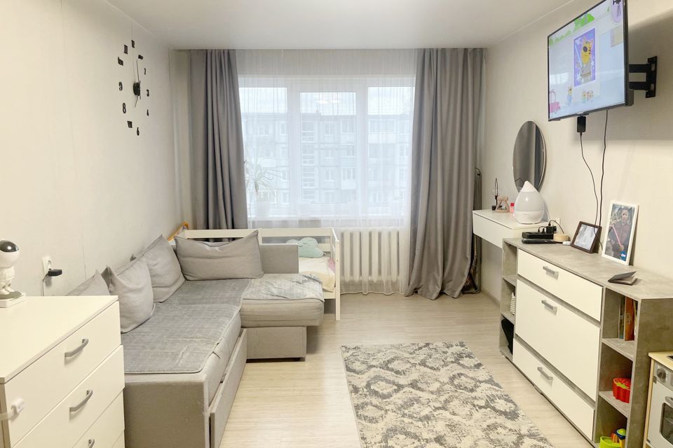 Продаётся 1-комнатная квартира, 33.6 м²