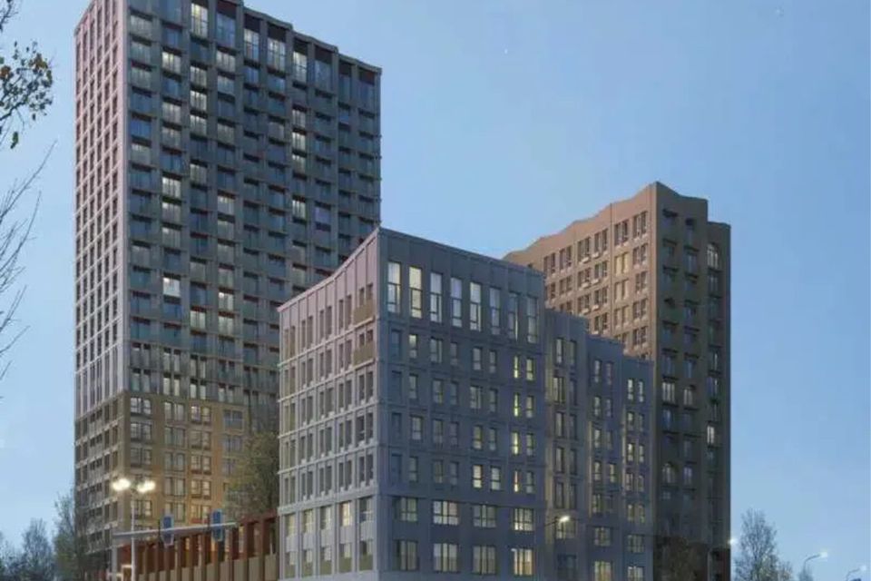 Продаётся 1-комнатная квартира, 42.5 м²