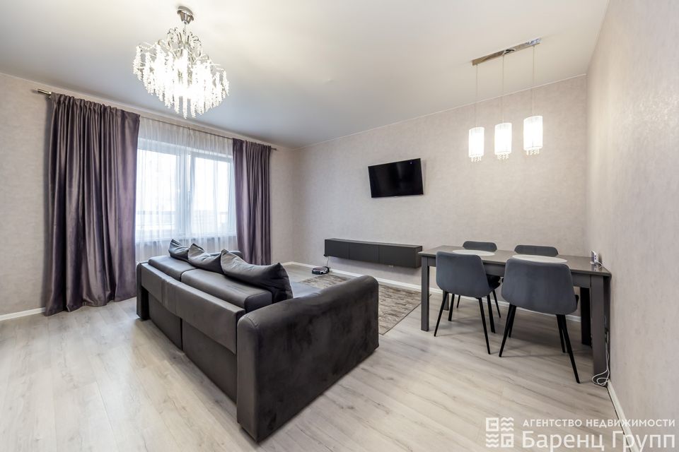 Продаётся 2-комнатная квартира, 58.9 м²