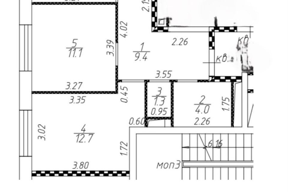 Продаётся 2-комнатная квартира, 50.5 м²