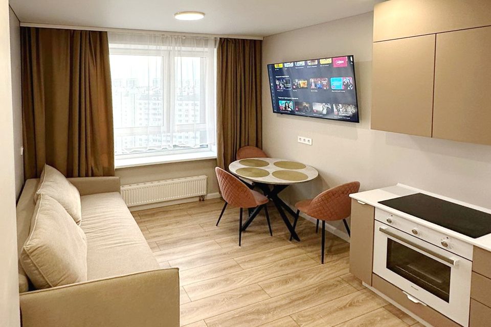 Продаётся 1-комнатная квартира, 38.8 м²