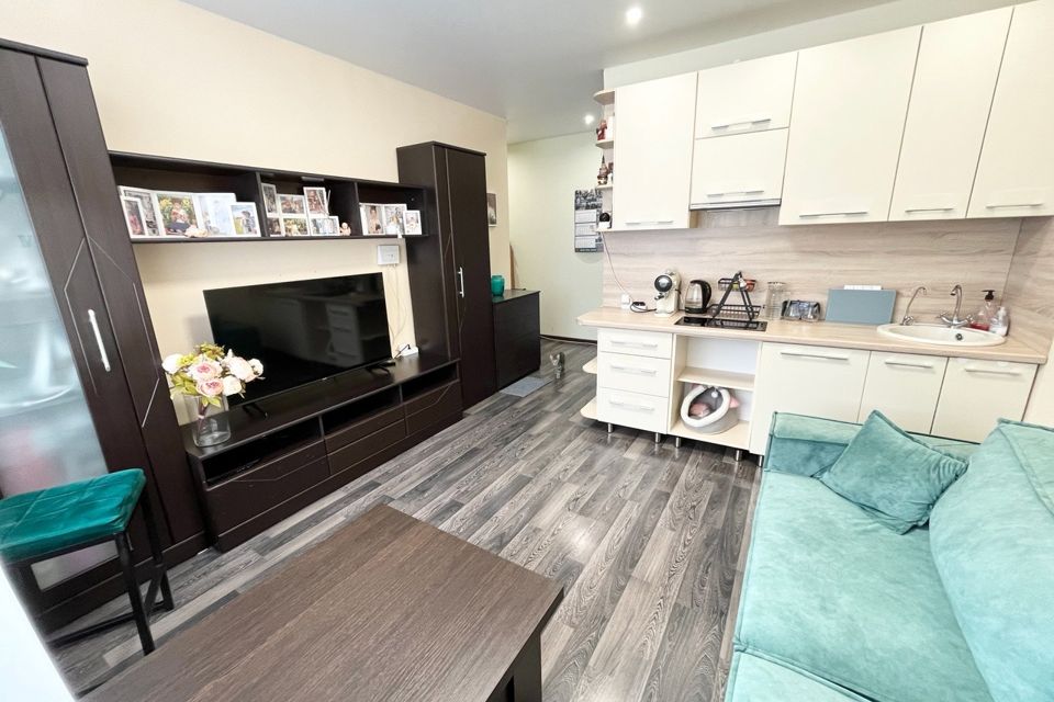 Продаётся 1-комнатная квартира, 38.6 м²