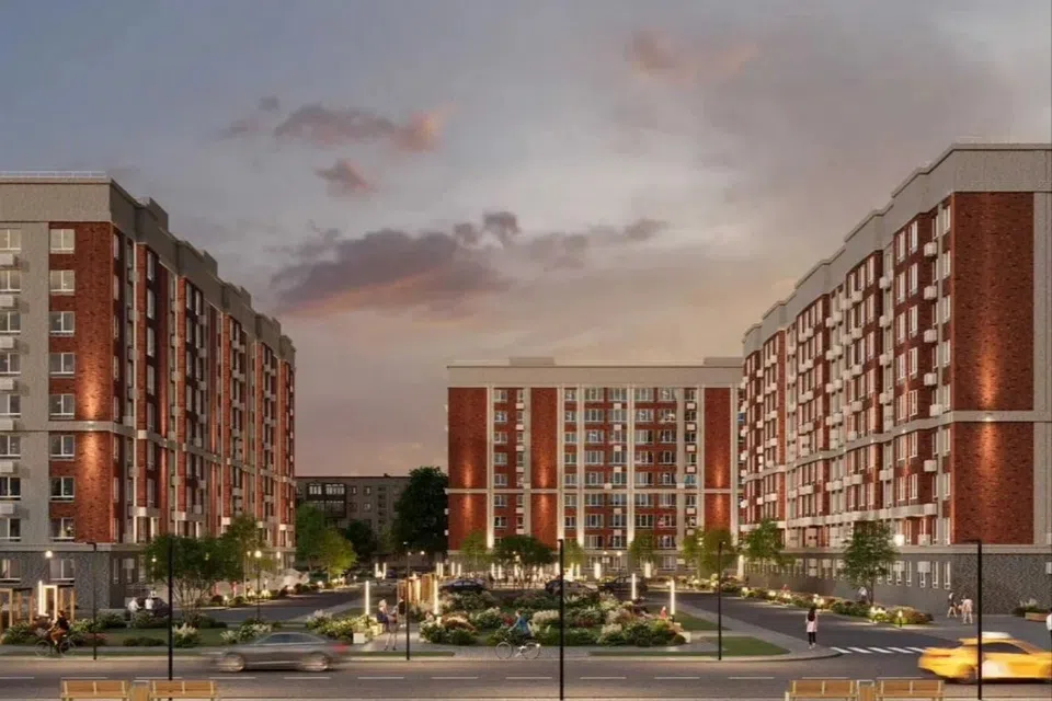Продаётся 2-комнатная квартира, 55.1 м²
