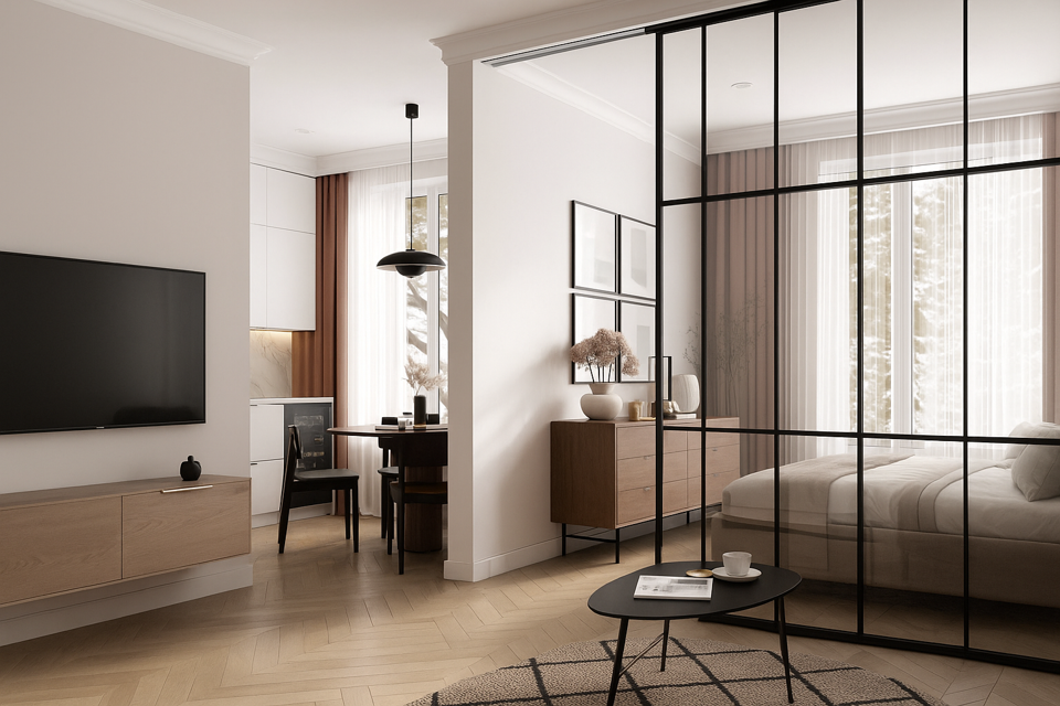Продаётся 1-комнатная квартира, 34 м²
