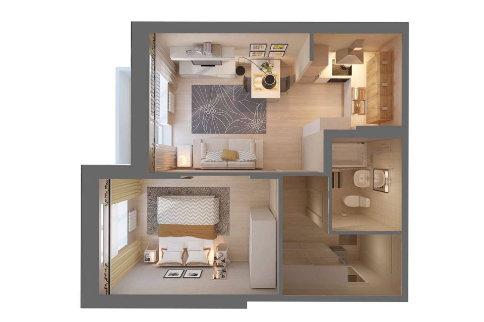 Продаётся 2-комнатная квартира, 51 м²