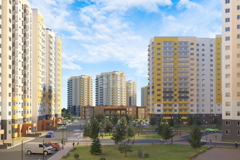 Продаётся 3-комнатная квартира, 64.7 м²