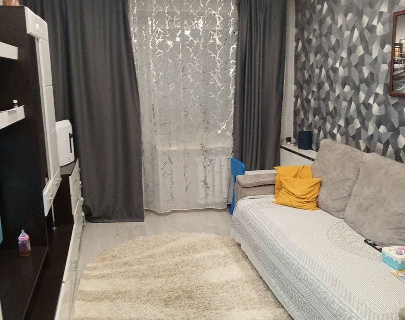 Продаётся 2-комнатная квартира, 43.3 м²