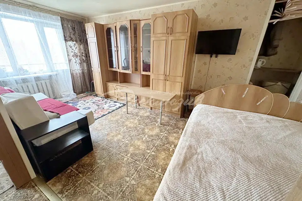 Продаётся 1-комнатная квартира, 31.7 м²