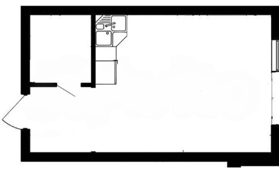 Продаётся студия, 19.4 м²