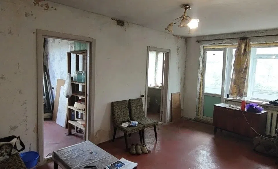 Продаётся 4-комнатная квартира, 60 м²
