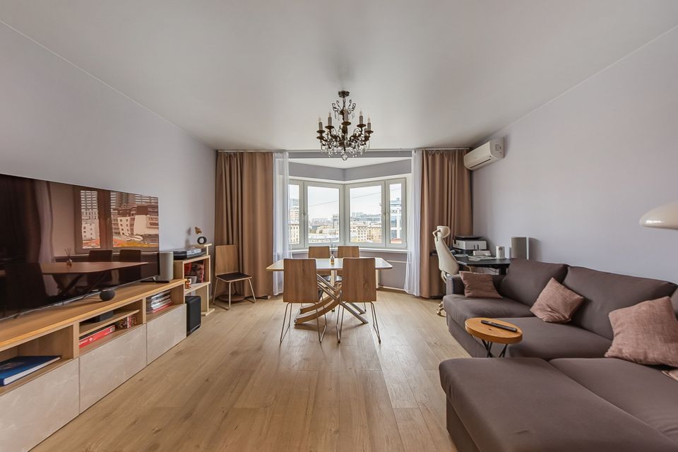 Продаётся 3-комнатная квартира, 72.8 м²