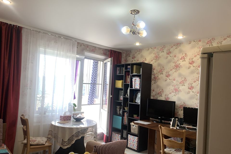 Продаётся 1-комнатная квартира, 33.5 м²