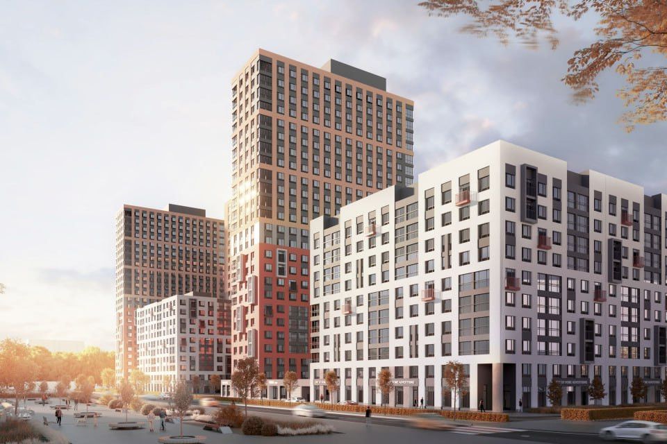 Продаётся 1-комнатная квартира, 40.03 м²