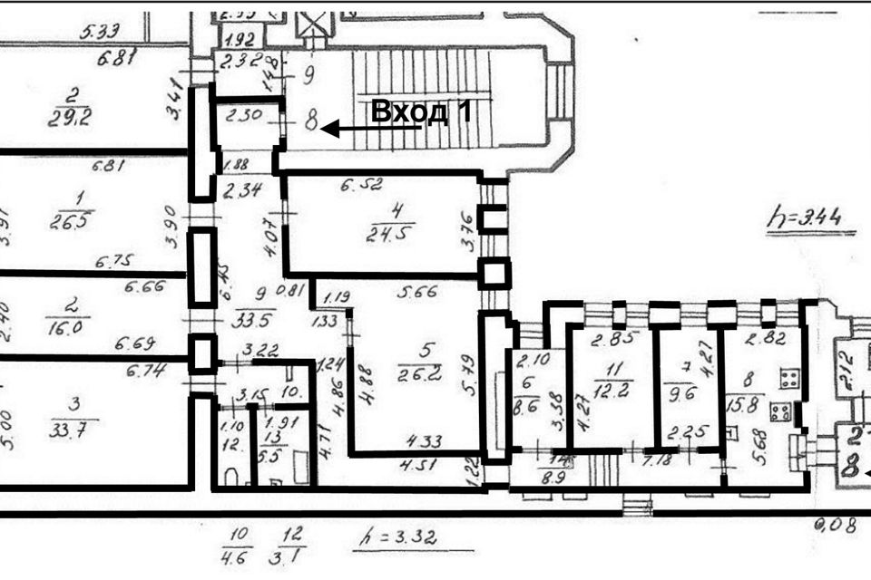 Продаётся 4-комнатная квартира, 228.7 м²