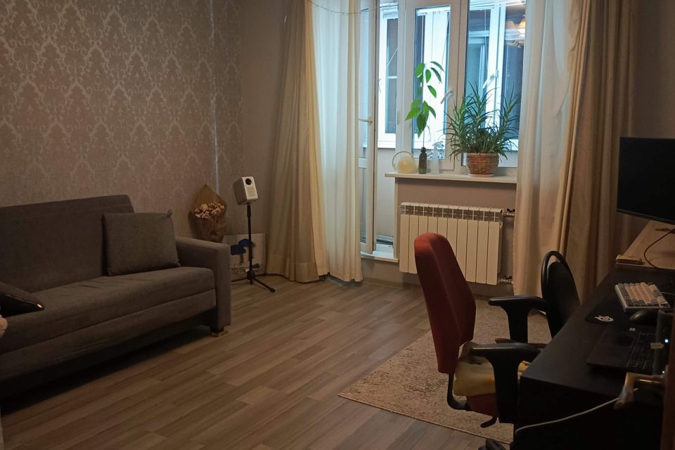 Продаётся 1-комнатная квартира, 39 м²