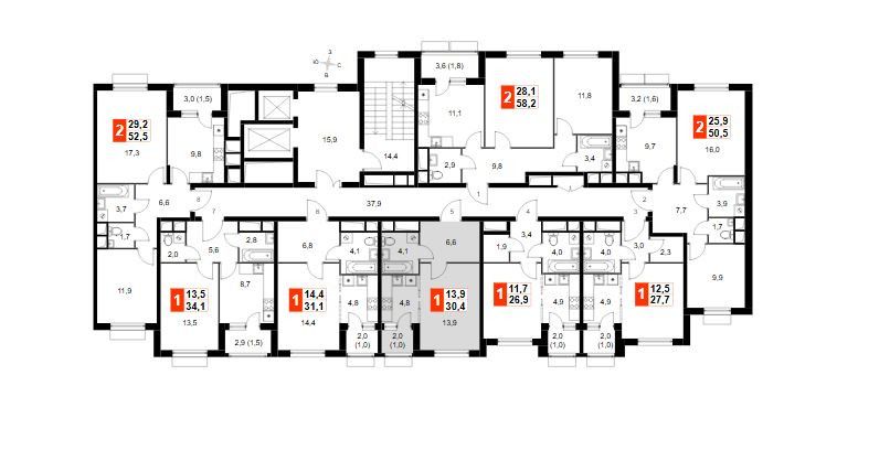 Продаётся студия, 30.5 м²