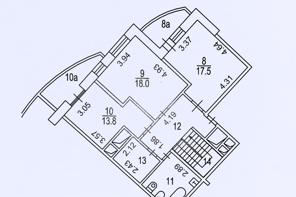 Продаётся 5-комнатная квартира, 151.4 м²
