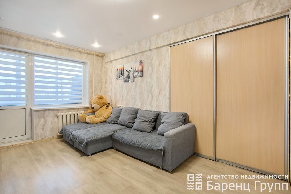 Продаётся 3-комнатная квартира, 58.6 м²