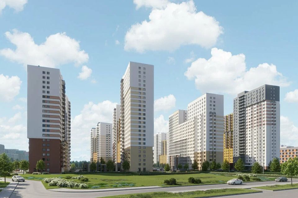 Продаётся 2-комнатная квартира, 55.8 м²