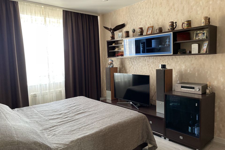 Продаётся 1-комнатная квартира, 40.55 м²