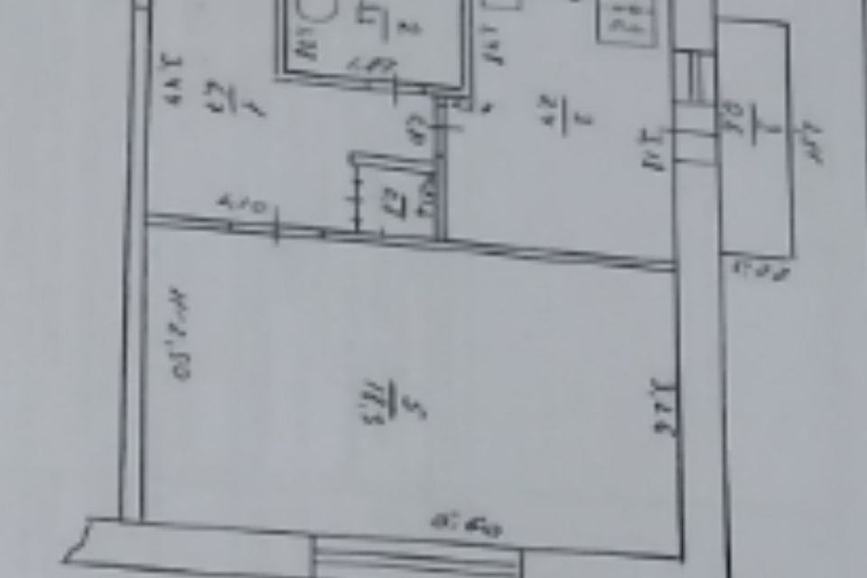 Продаётся 1-комнатная квартира, 37 м²