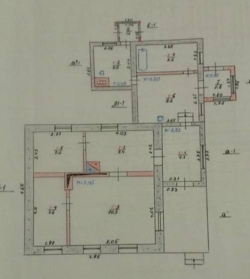 Продаётся 1-этажный дом, 77 м²