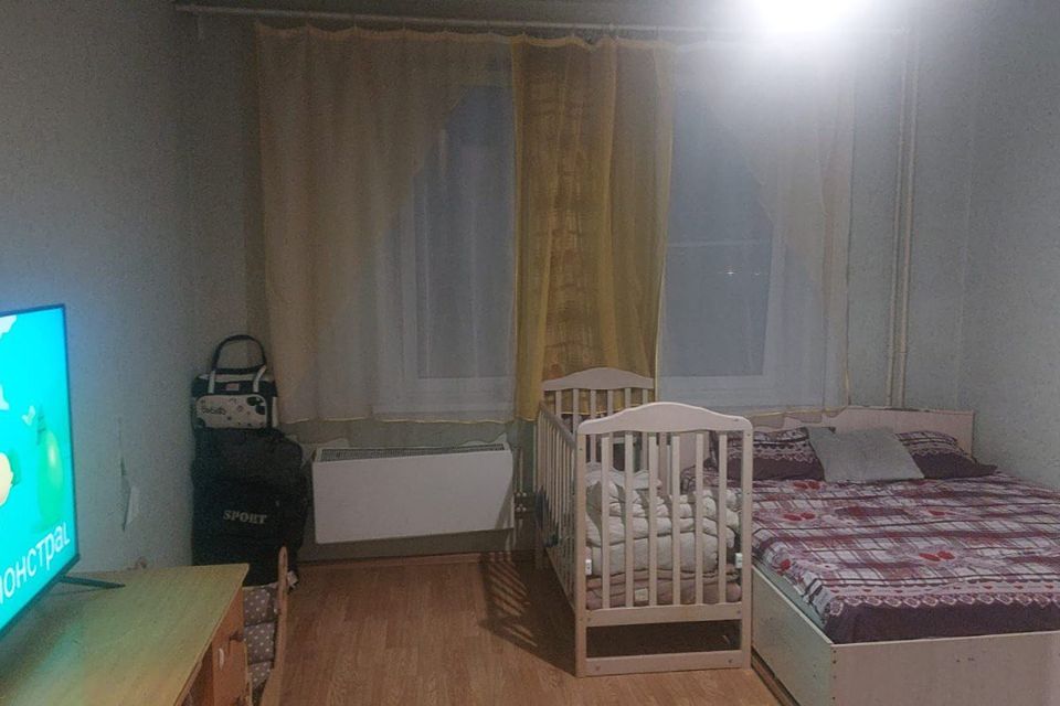 Продаётся 1-комнатная квартира, 38.6 м²