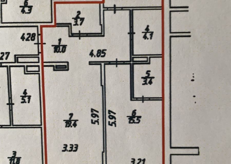 Продаётся 2-комнатная квартира, 73 м²
