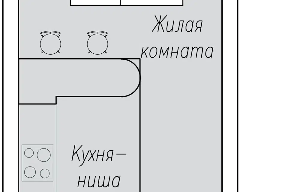 Продаётся студия, 28.2 м²