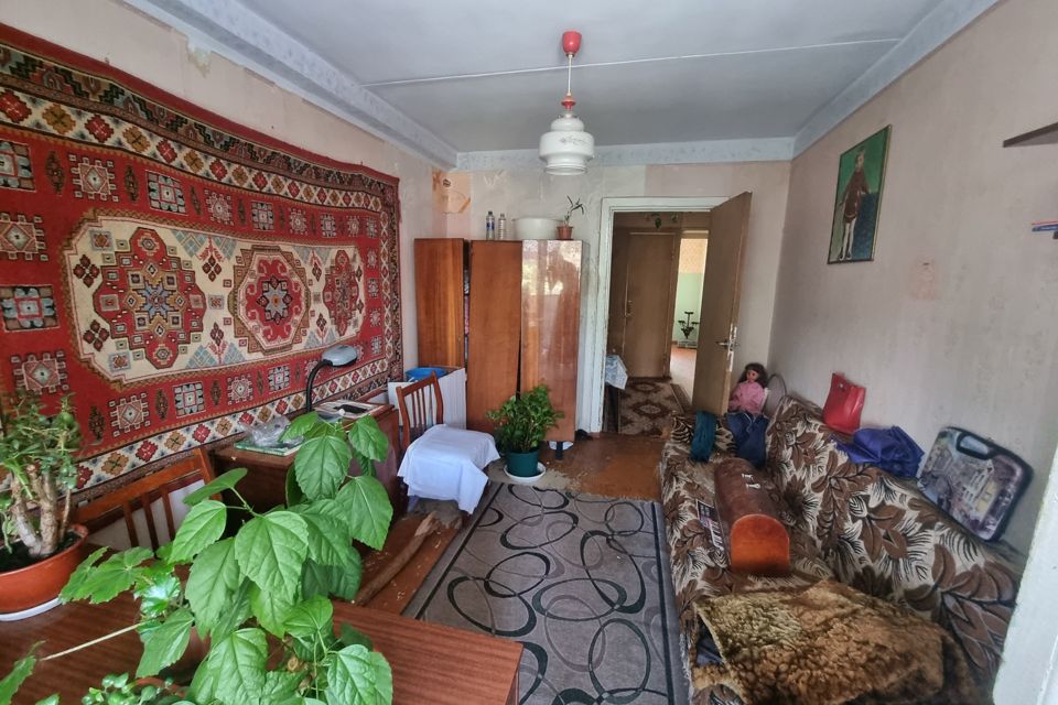 Продаётся 3-комнатная квартира, 58.8 м²