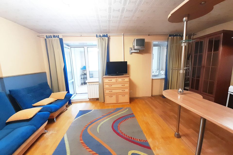 Продаётся 1-комнатная квартира, 44.9 м²