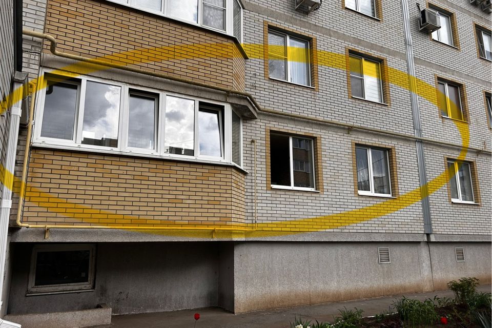 Продаётся 3-комнатная квартира, 55.3 м²