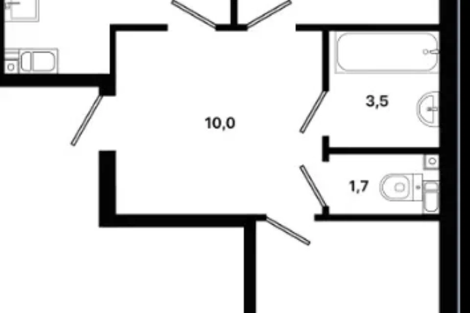 Продаётся 3-комнатная квартира, 67.2 м²