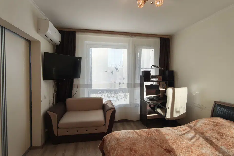 Продаётся 1-комнатная квартира, 47.4 м²