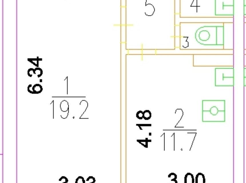 Продаётся 1-комнатная квартира, 36 м²