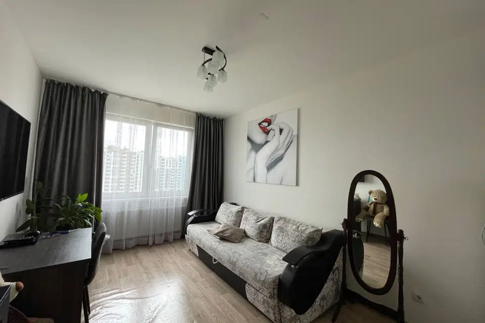 Продаётся 1-комнатная квартира, 34.3 м²