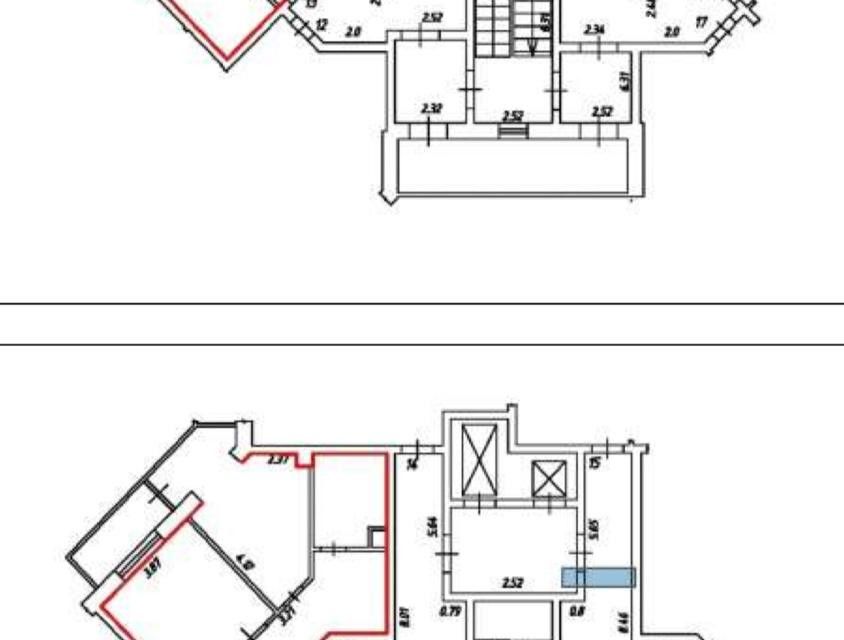 Продаётся 1-комнатная квартира, 48.6 м²