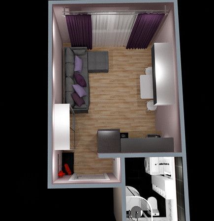 Продаётся студия, 17 м²
