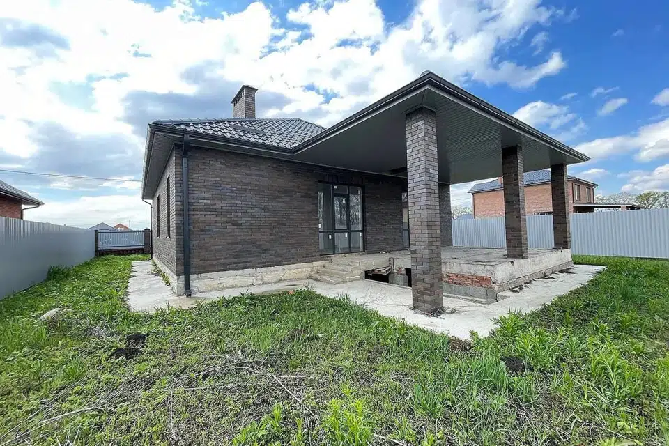 Продаётся 1-этажный дом, 124 м²