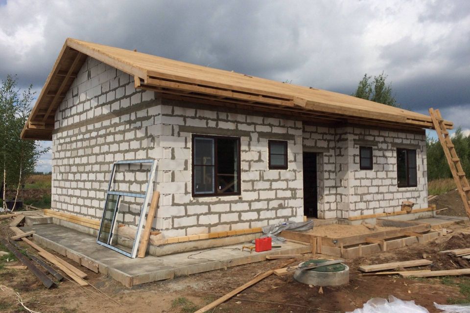 Баня из газоблока проекты 4х5 Купить Дом на Тиманской улице (деревня Круглое) - предложения о продаже частных 