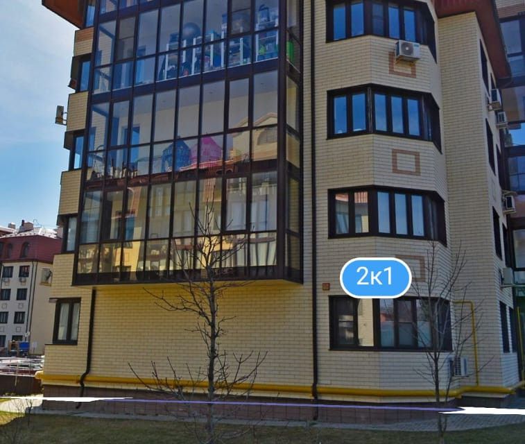 Продаётся 1-комнатная квартира, 42.1 м²