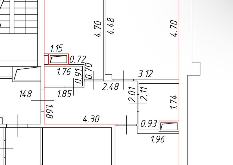 Продаётся 2-комнатная квартира, 55 м²