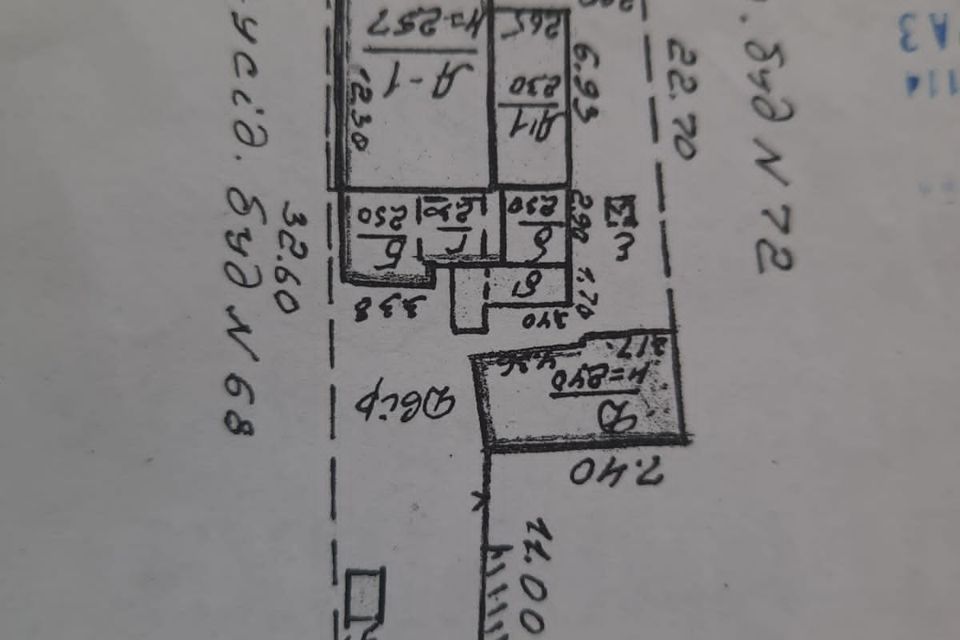 Продаётся 1-этажный дом, 85 м²